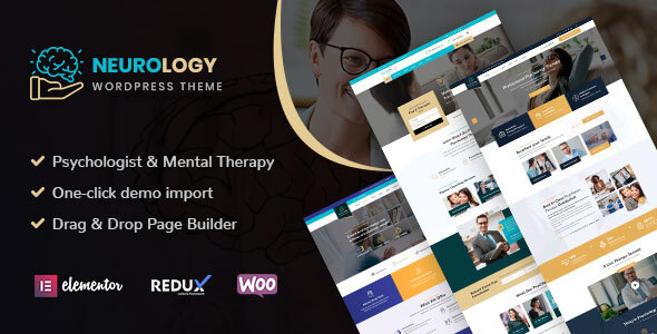 Neurology - Psychology  Counseling WordPress Theme