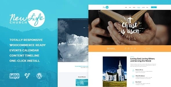 New Life | Church & Religion WordPress Theme