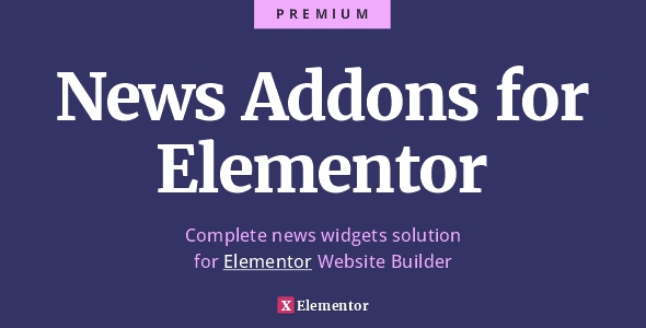 News Addons for Elementor - Ultimate News