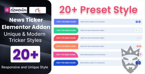 News Ticker Addon For Elementor