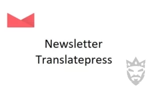 Newsletter Translatepress