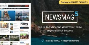 Newsmag - Newspaper  Magazine WordPress Theme