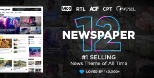 Newspaper - News  WooCommerce WordPress Theme