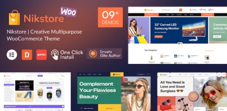 Nikstore Creative Multipurpose WooCommerce Theme