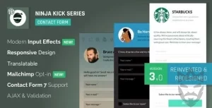 Ninja Kick: Contact Form
