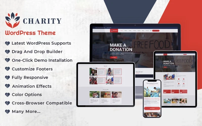 Non-profit and Charity WordPress Theme