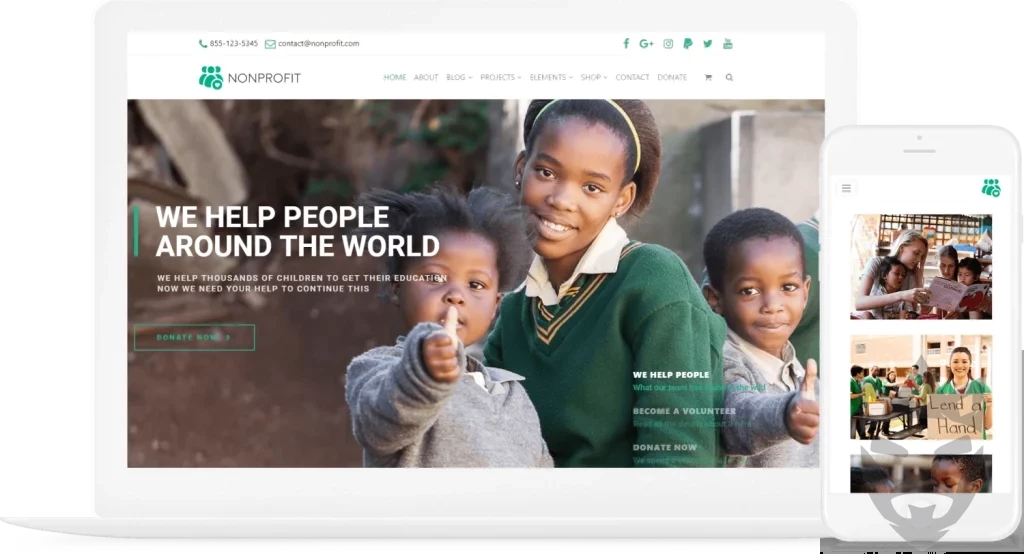 Nonprofit WordPress Theme