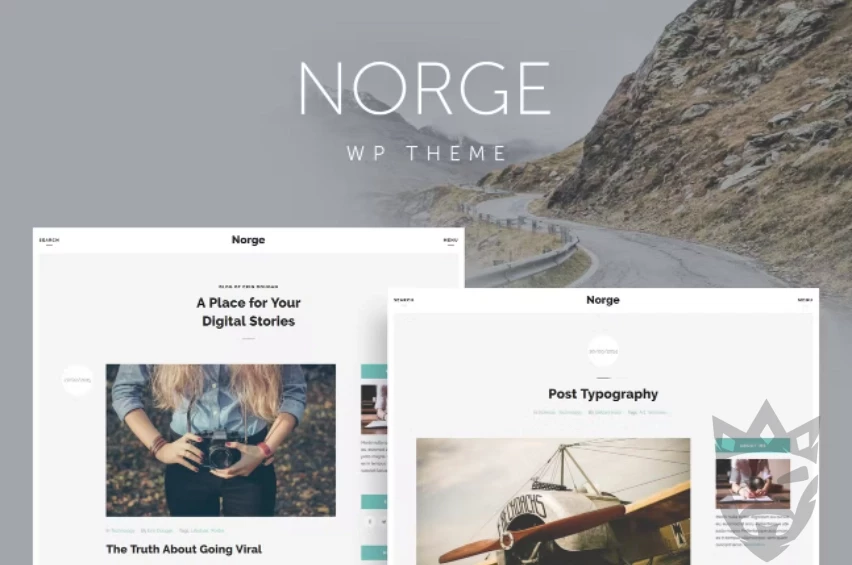 Norge - Responsive Blog WordPress Theme