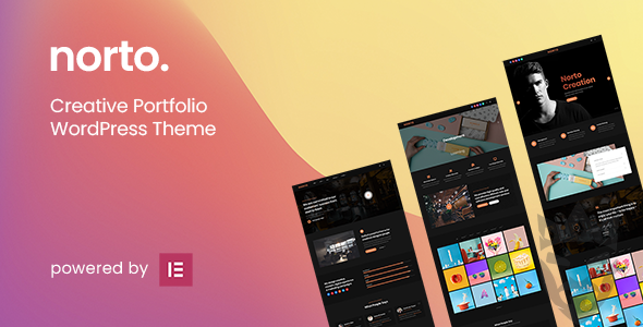 Norto - Creative Portfolio WordPress Theme