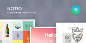 Notio - Creative Portfolio WordPress Theme