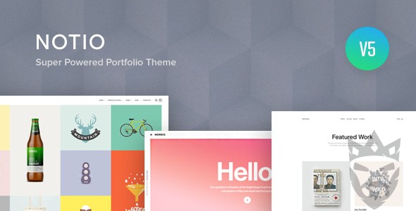 Notio - Creative Portfolio WordPress Theme