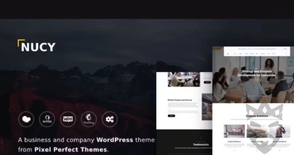 Nucy – Business & Company WordPress Theme