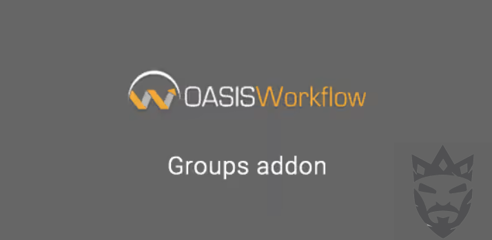 OASIS WORKFLOW GROUPS ADDON