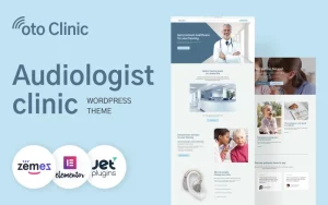 OTO Clinic - ENT Specialist WordPress Theme