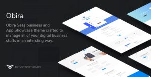 Obira - SaaS Business  App Showcase WordPress Theme