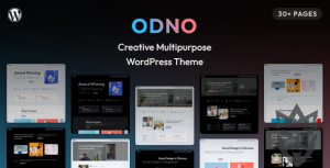 Odno - Creative Multipurpose WordPress Theme