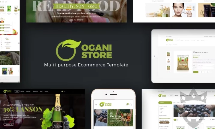 Ogani - Organic Food Store Theme for WooCommerce