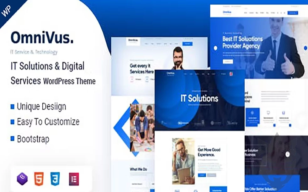 Omnivus - IT Solutions & Services WordPress Theme