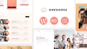 Onekorse – LMS Education Theme