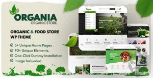 Organia - Organic Food Store WordPress Theme