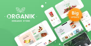 Organik - Organic Food Store WordPress Theme