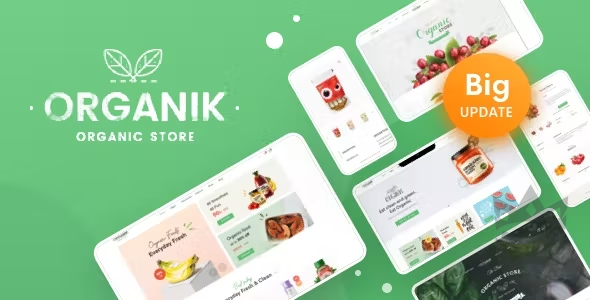 Organik - Organic Food Store WordPress Theme