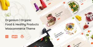 Organium | Healthy  Organic Food Woocommerce Theme