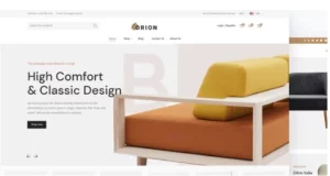 Orion - eCommerce theme for furniture