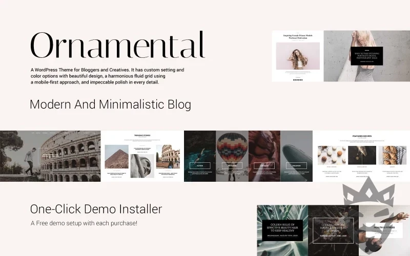 Ornamental - Multi-Concept Responsive Blog WordPress Theme