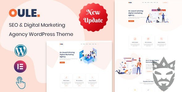 Oule – Digital Marketing Agency WordPress Theme