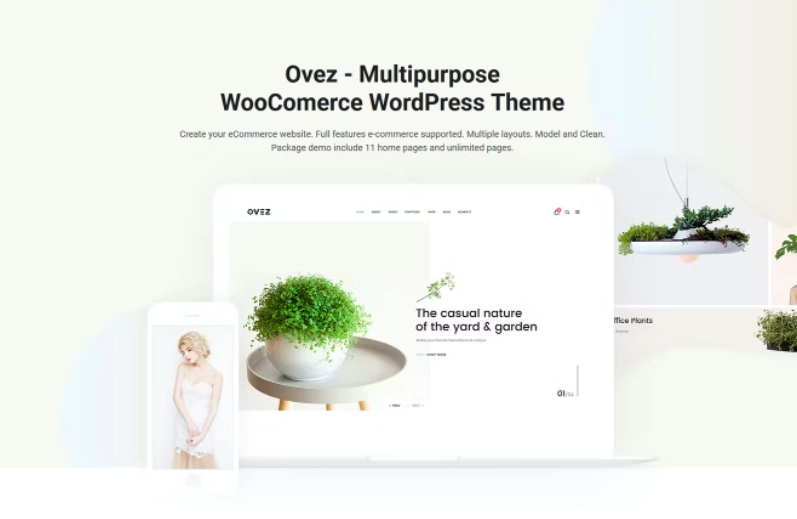 Ovez - Modern Multi-Concept WooCommerce Theme