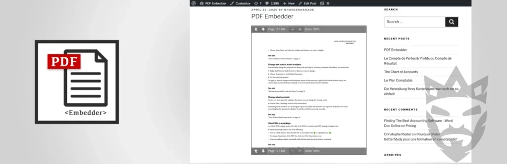 PDF Embedder Secure