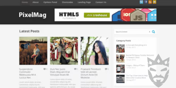 PIXELMAG MYTHEMESHOP THEME