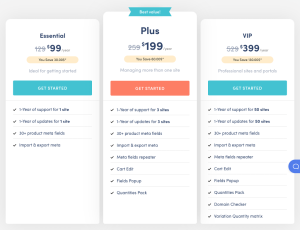 PPOM Price Table Add-on