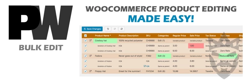 PW WooCommerce Bulk Edit Pro By PimWick