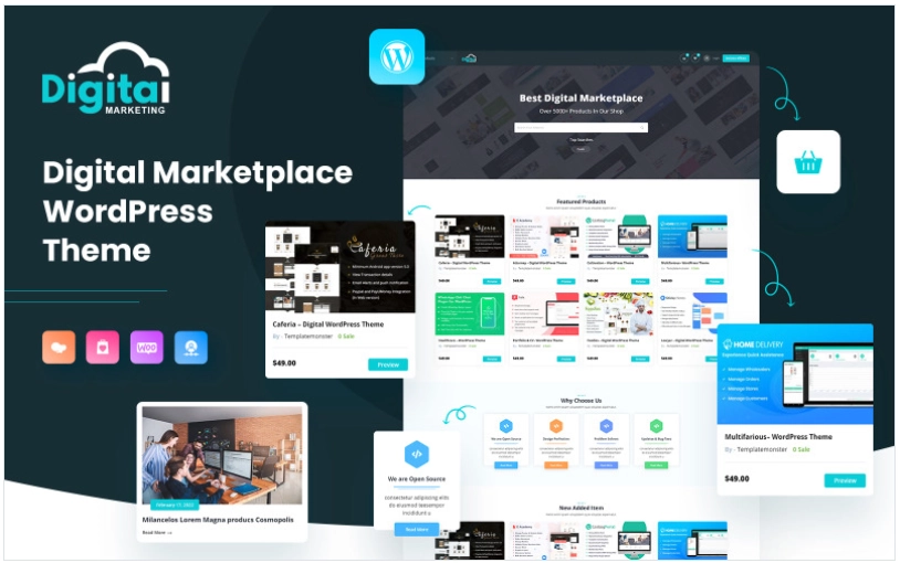 PX – Digital Marketplace WooCommerce Theme