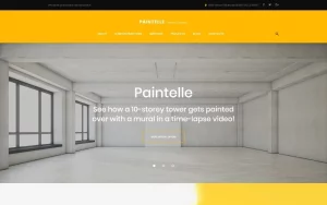 Paintelle - Painting Company WordPress Theme