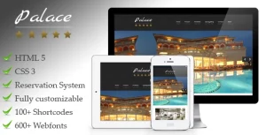 Palace – a premium responsive WordPress hotel theme