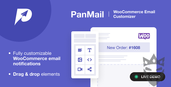 PanMail - WooCommerce Email Customizer