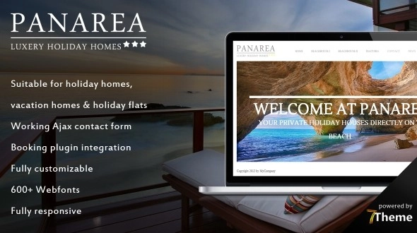 Panarea – Holiday WordPress Theme for Holiday Houses