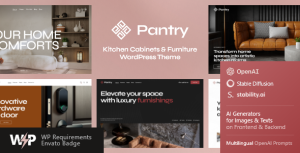 Pantry — Kitchen Cabinets  Furniture WordPress Theme