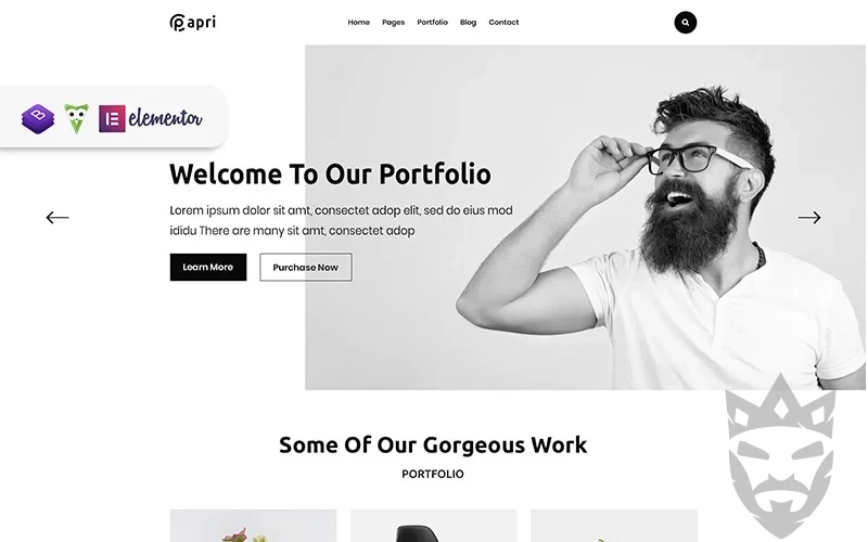 Papri - Portfolio Creative WordPress Theme