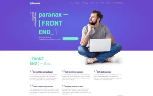 Paranax - IT Courses WordPress Elementor Theme WordPress Theme