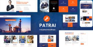 Patrai Industry - Industrial WordPress Theme