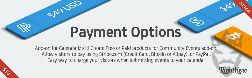 Payment Options for Calendarize it! (Legacy)