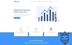 Peakex - Finance Multipurpose Infographic WordPress Elementor Theme WordPress Theme