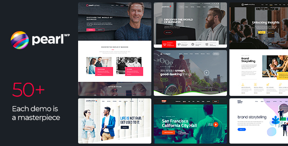 Pearl - Corporate Business WordPress Theme