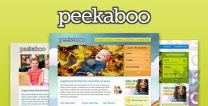 Peekaboo - Children Theme HTML Template