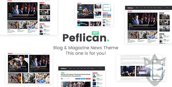 Peflican - A Newspaper and Magazine WordPress Theme