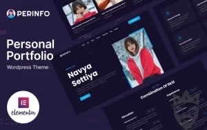 Perinfo - Personal Portfolio WordPress Theme